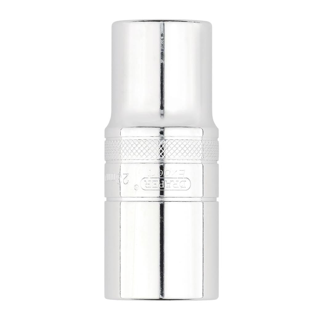 Draper Expert HI-TORQ® 12-Point Metric Deep Socket, 1/2" Sq. Dr., 23mm  22423