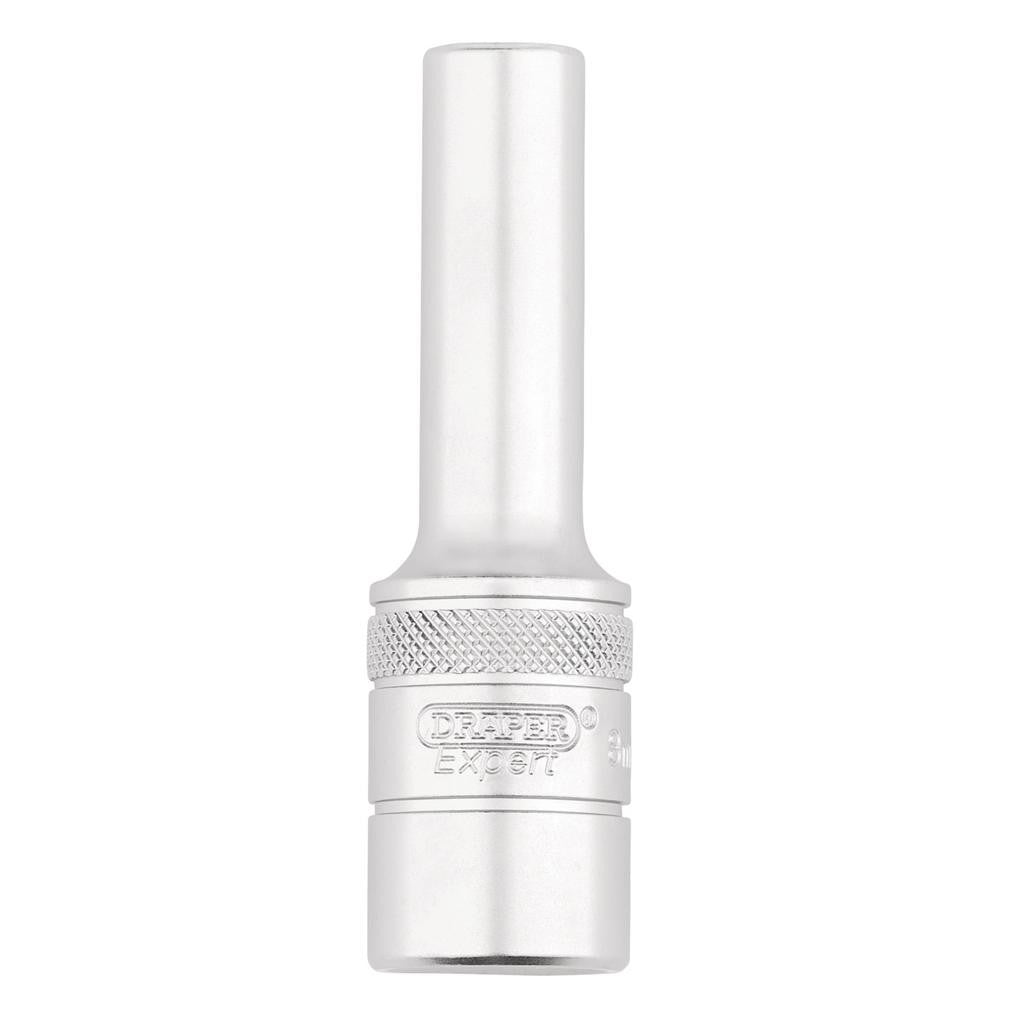 Draper Expert HI-TORQ® 6-Point Metric Deep Socket, 1/2" Sq. Dr., 8mm  22428