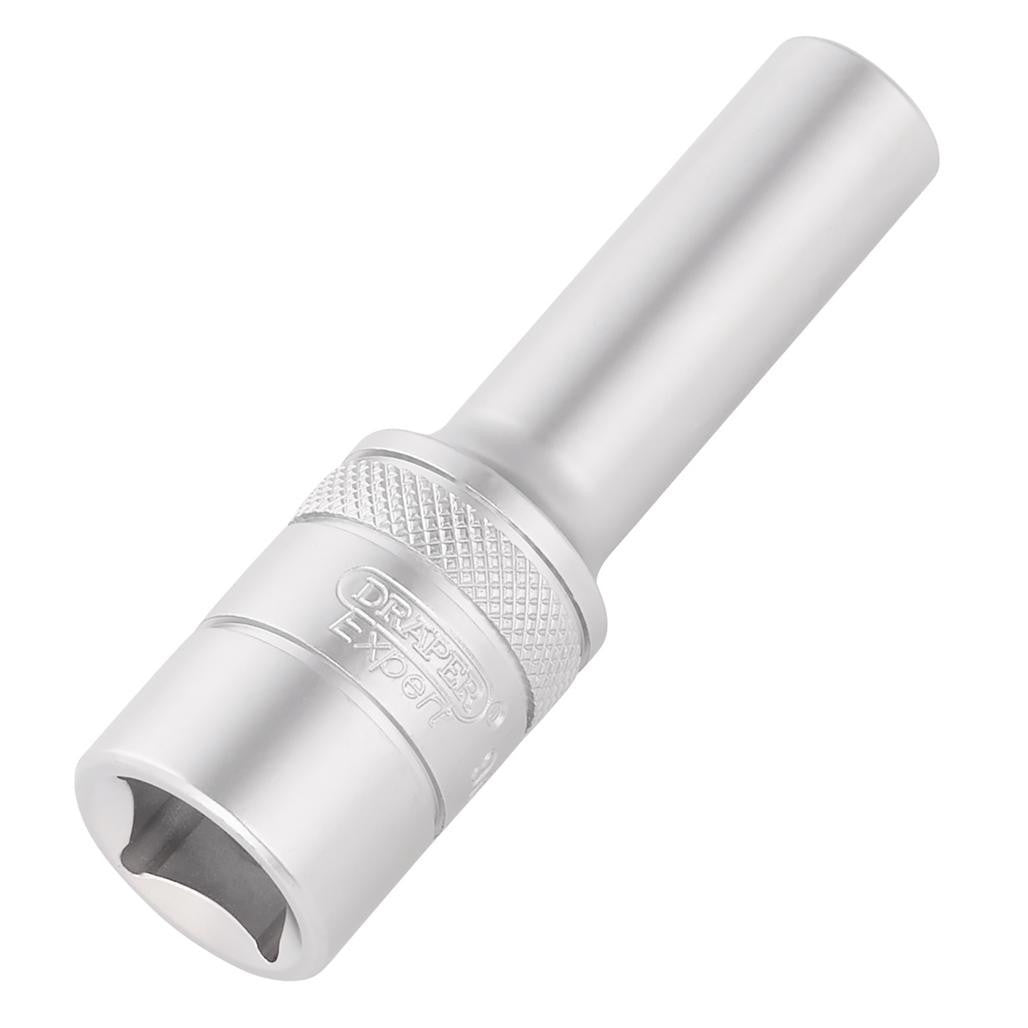 Draper Expert HI-TORQ® 6-Point Metric Deep Socket, 1/2" Sq. Dr., 9mm  22429
