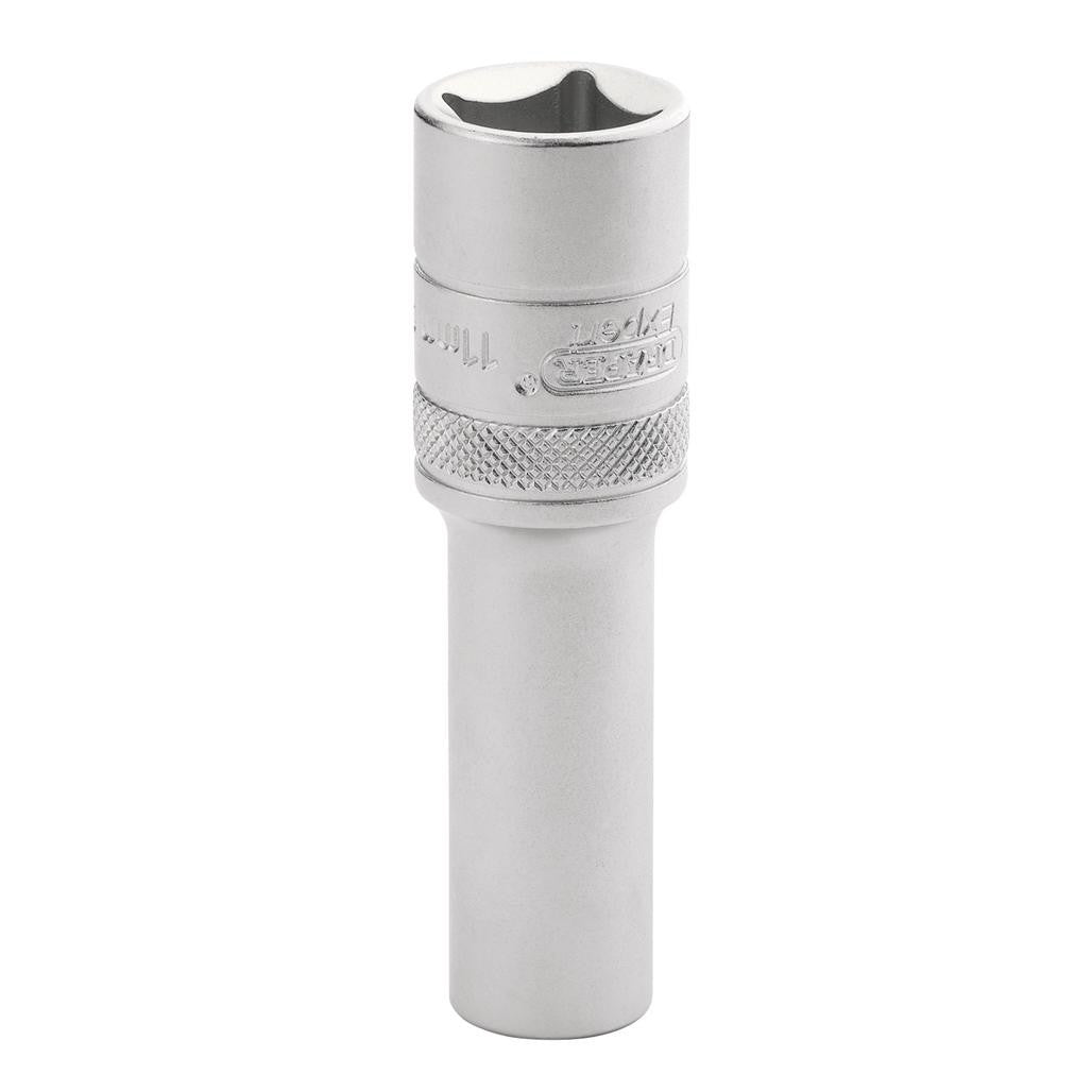 Draper Expert HI-TORQ® 6-Point Metric Deep Socket, 1/2" Sq. Dr., 11mm  22436