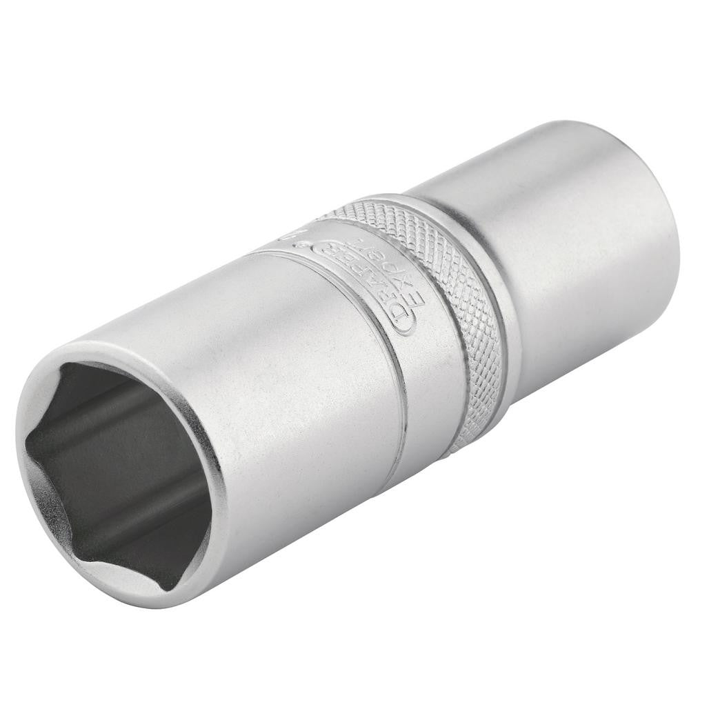 Draper Expert HI-TORQ® 6-Point Metric Deep Socket, 1/2" Sq. Dr., 21mm  22442