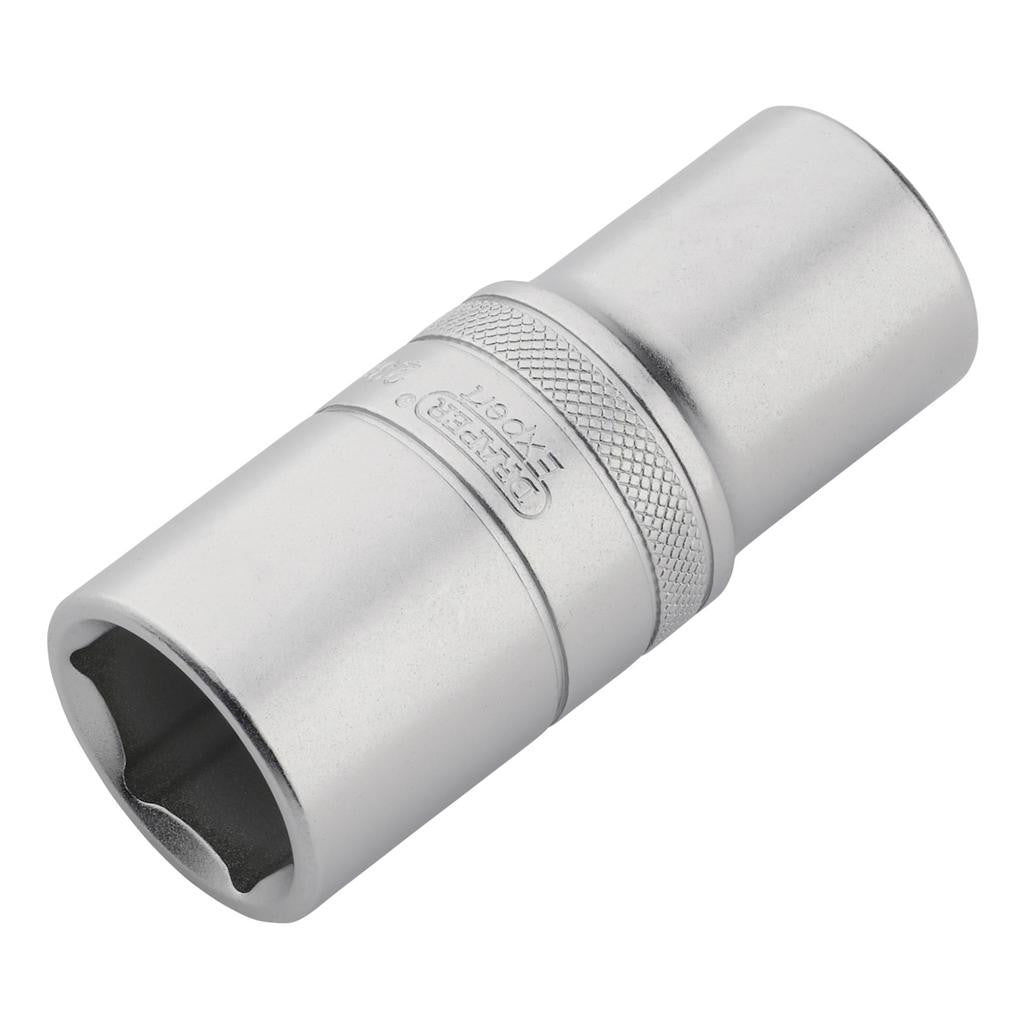 Draper Expert HI-TORQ® 6-Point Metric Deep Socket, 1/2" Sq. Dr., 23mm  22444