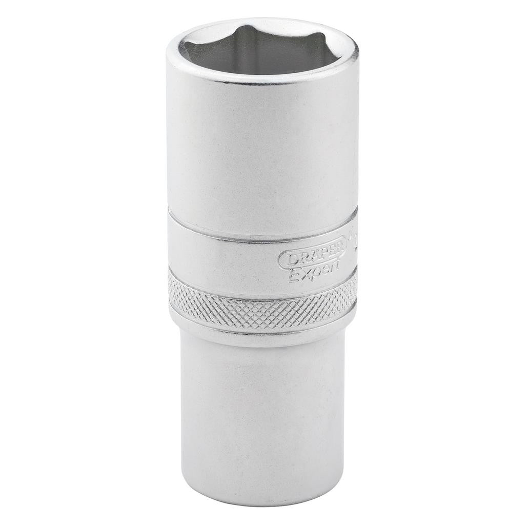 Draper Expert HI-TORQ® 6-Point Metric Deep Socket, 1/2" Sq. Dr., 23mm  22444
