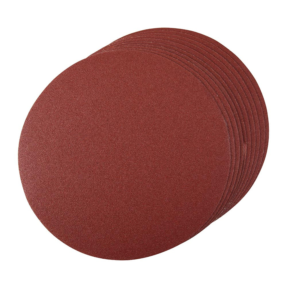 Silverline Hook & Loop Discs 250mm 10pk 224522