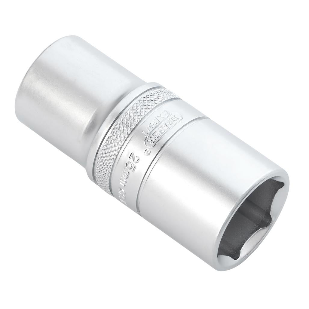Draper Expert HI-TORQ® 6-Point Metric Deep Socket, 1/2" Sq. Dr., 25mm  22459