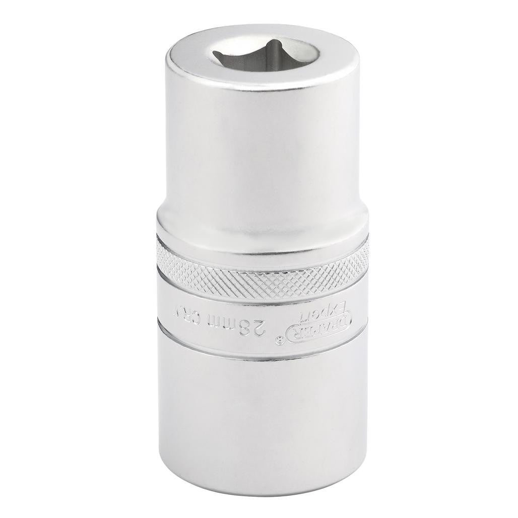 Draper Expert HI-TORQ® 6-Point Metric Deep Socket, 1/2" Sq. Dr., 28mm  22464