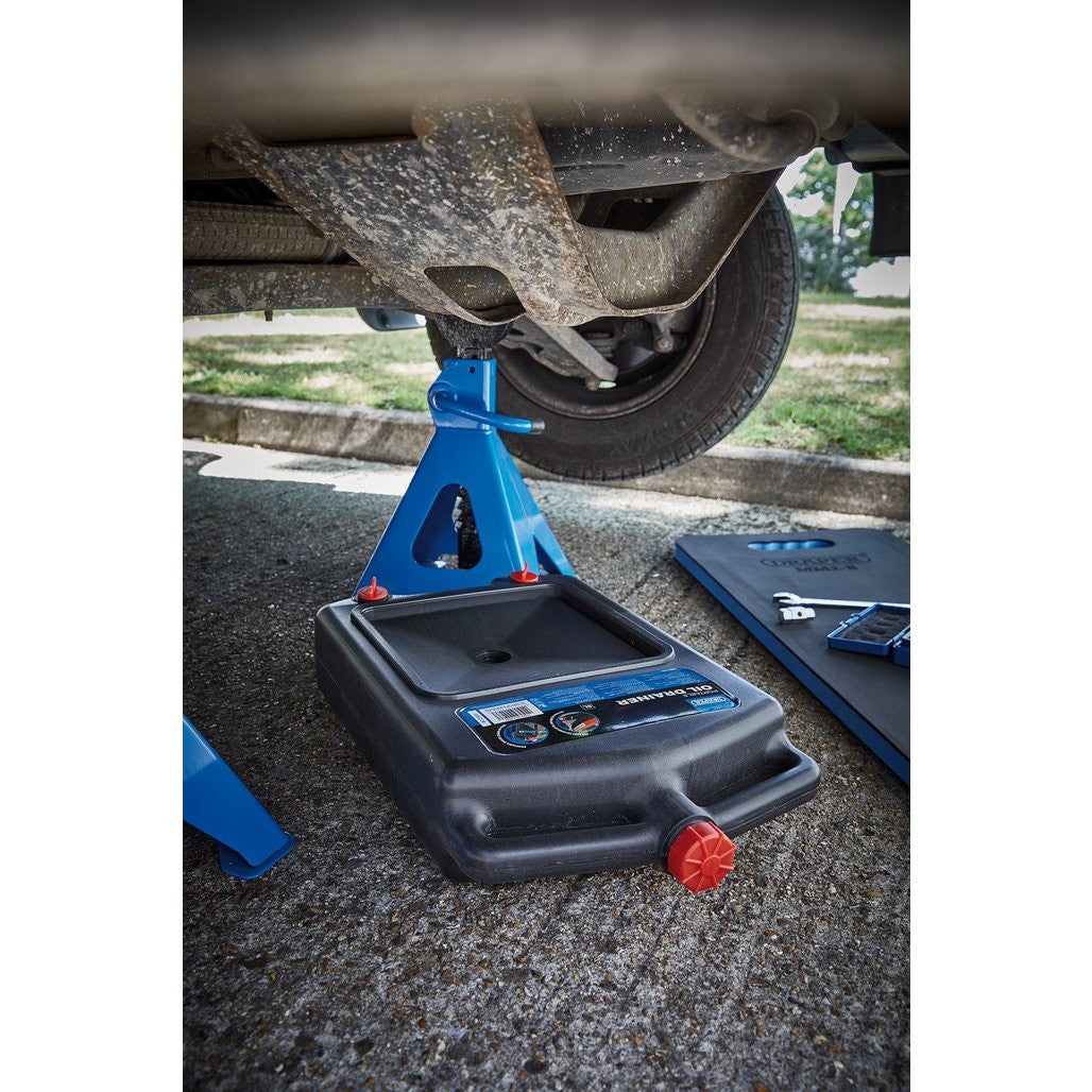 Draper Portable Oil Drainer, 8L 22493