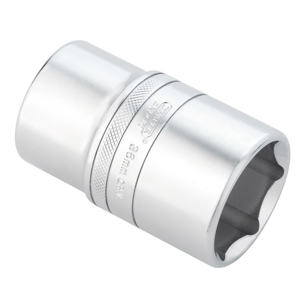 Draper Expert HI-TORQ® 6-Point Metric Deep Socket, 1/2" Sq. Dr., 36mm  22497