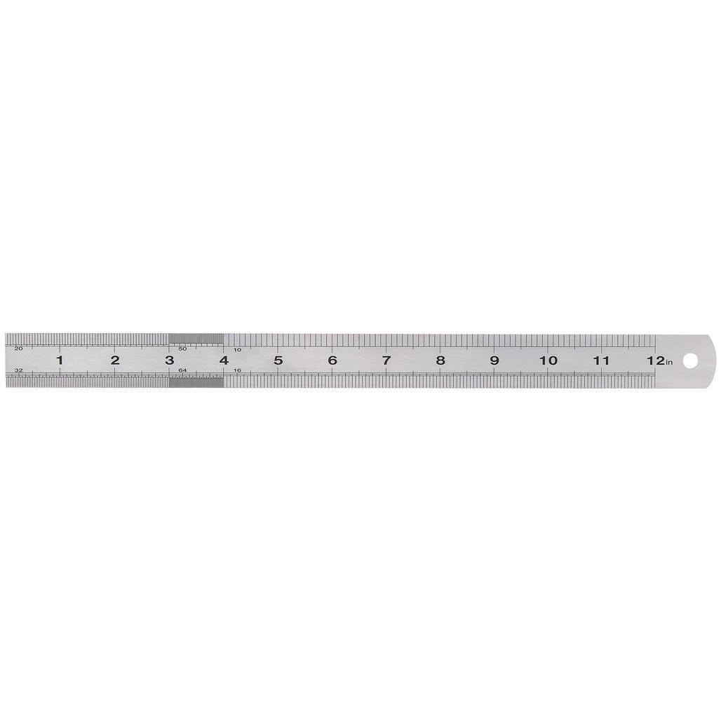 Draper Expert Stainless Steel Rule, 300mm, 12"  22671