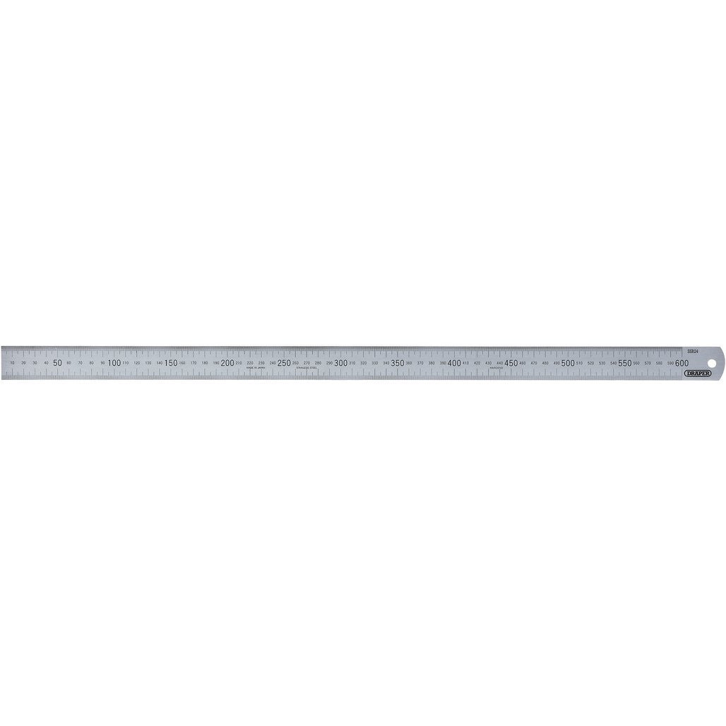 Draper Expert Stainless Steel Rule, 600mm/24"  22672