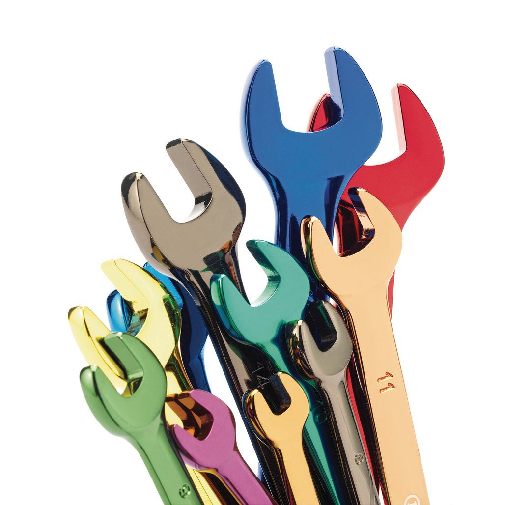 Draper Expert HI-TORQ® Metric Coloured Combination Spanner Set (13 Piece)  23017