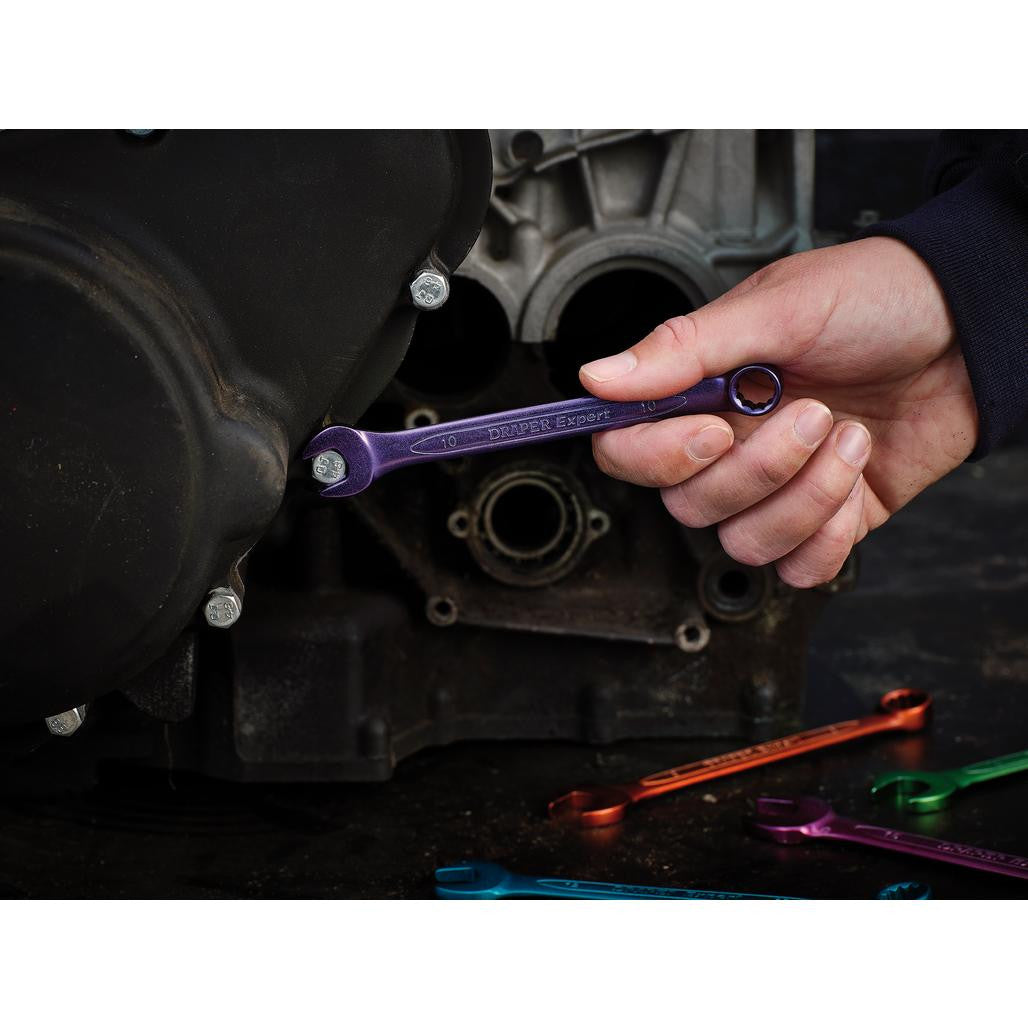 Draper Expert HI-TORQ® Metric Coloured Combination Spanner Set (13 Piece)  23017