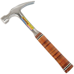Draper Estwing E12S Straight Claw Hammer with Leather Grip, 12oz/336g  23500
