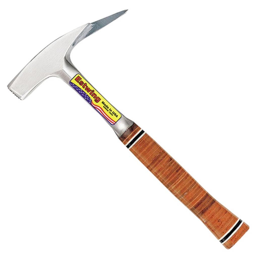 Draper Estwing E239MS Smooth Face Roofers Pick Hammer with Leather Grip, 21oz/600g  23518