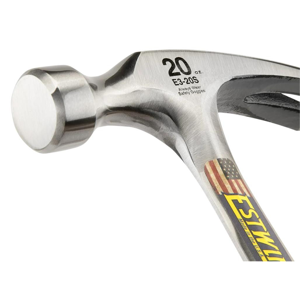 Draper Estwing E3-20S Straight Claw Hammer, 20oz/560g  23539