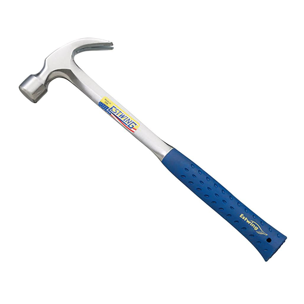 Draper Estwing E3-22C Smooth Face Curved Framing Hammer, 22oz/616g, 16"  23543