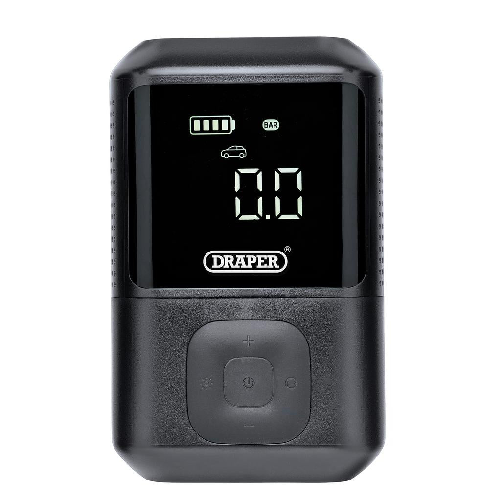 Draper 7.4V Compact Digital Air Compressor 23630