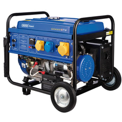 Draper Expert Petrol Generator with Wheels, 5000W   23987