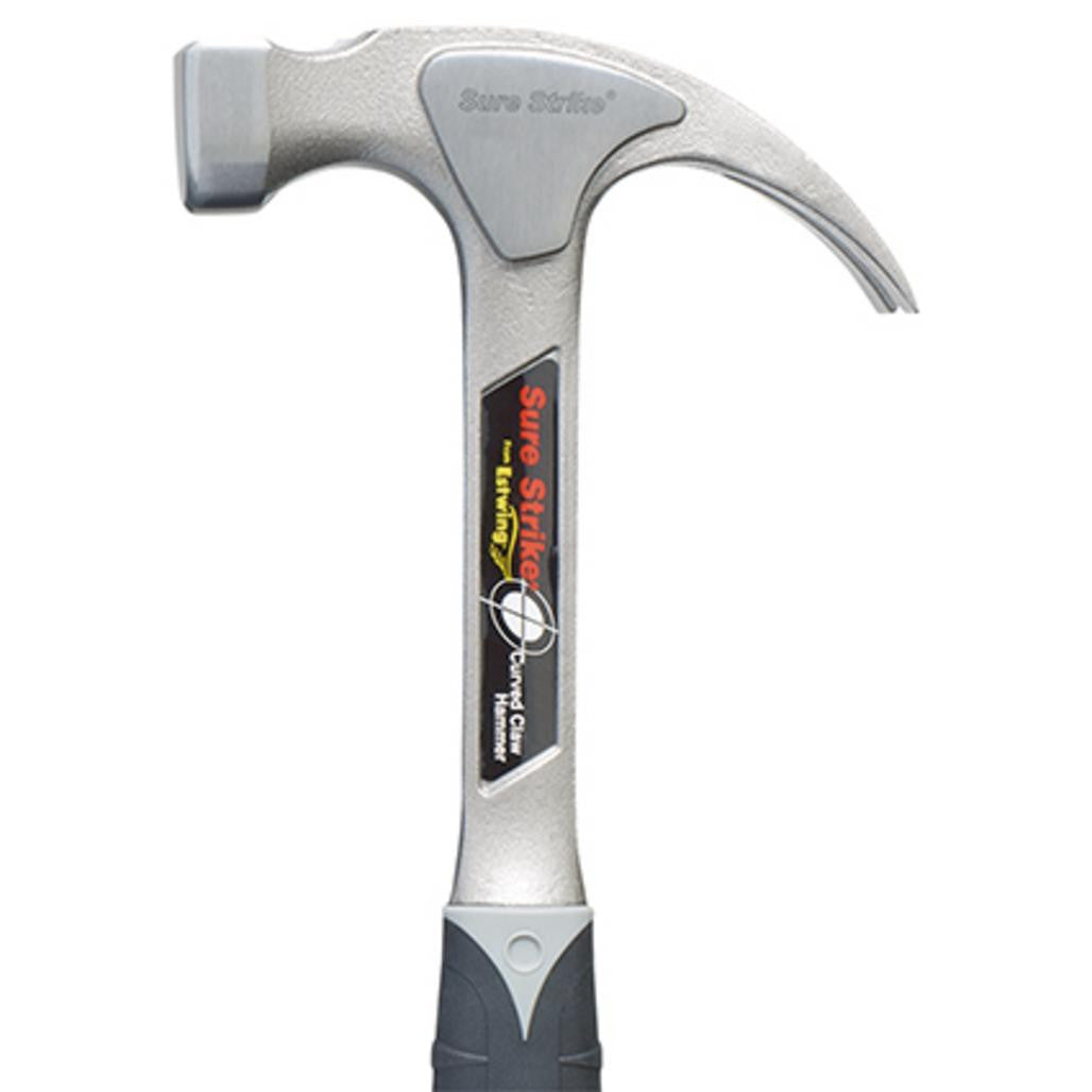 Draper Estwing EMR16C Sure Strike Curved Claw Hammer, 16oz/453g  24078