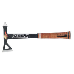 Draper Estwing ETA Black Eagle Tomahawk Axe with Leather Grip, 16"  24112