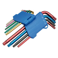 Draper TX-STAR® Security Coloured Hex. Key Set (9 Piece)  24122