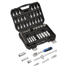 Draper HI-TORQ® Metric Socket and Bit Set, 3/8" Sq. Dr. (58 Piece)  24228