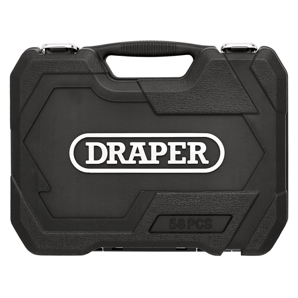 Draper HI-TORQ® Metric Socket and Bit Set, 3/8" Sq. Dr. (58 Piece)  24228