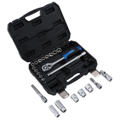 Draper HI-TORQ® Metric Socket Set, 1/2" Sq. Dr. (23 Piece)  24229