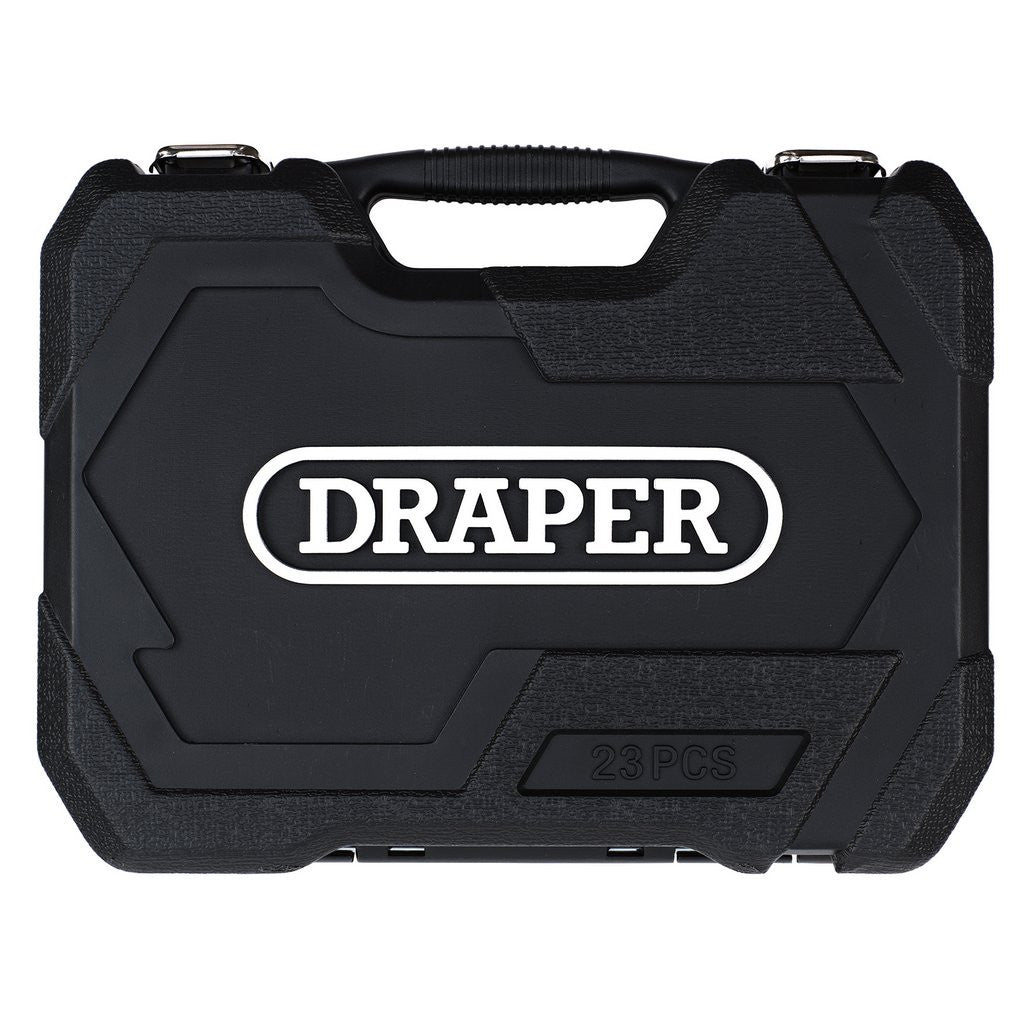 Draper HI-TORQ® Metric Socket Set, 1/2" Sq. Dr. (23 Piece)  24229