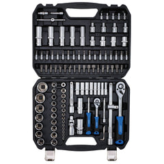 Draper HI-TORQ® Metric Socket and Bit Set, 1/4" and 1/2" Sq. Dr. (110 Piece)  24230