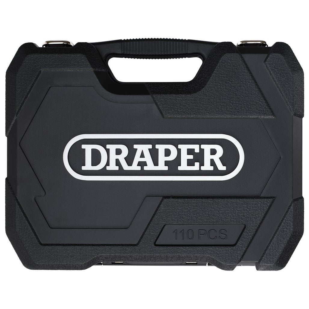 Draper HI-TORQ® Metric Socket and Bit Set, 1/4" and 1/2" Sq. Dr. (110 Piece)  24230