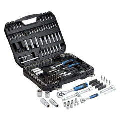 Draper HI-TORQ® Metric Socket and Bit Set, 1/4", 3/8" and 1/2" Sq. Dr. (188 Piece)  24231