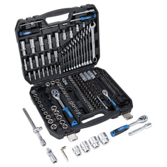 Draper HI-TORQ® Metric Socket and Bit Set, 1/4", 3/8" and 1/2" Sq. Dr. (219 Piece)  24232