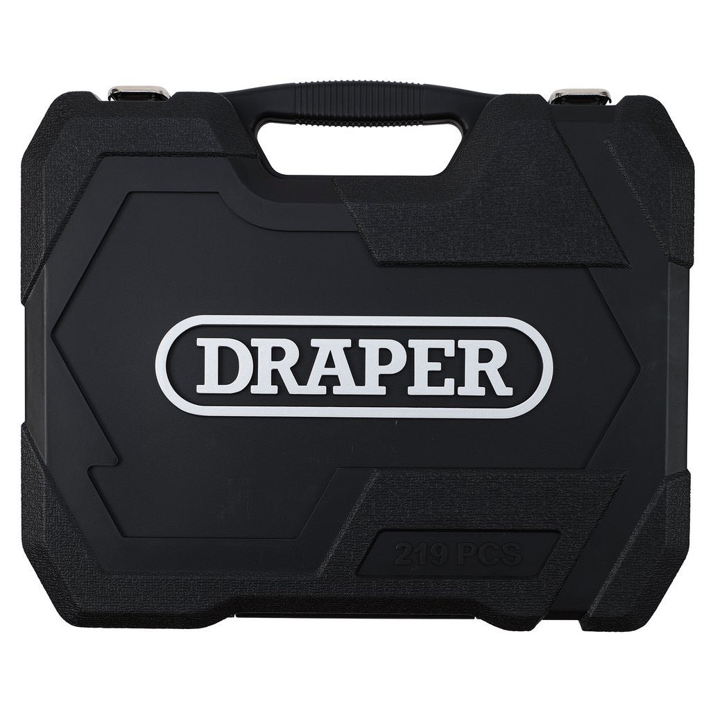 Draper HI-TORQ® Metric Socket and Bit Set, 1/4", 3/8" and 1/2" Sq. Dr. (219 Piece)  24232