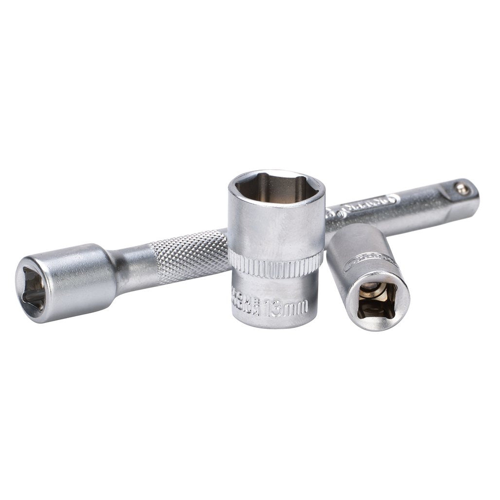 Draper HI-TORQ® Metric Socket and Bit Set, 1/4" Sq. Dr. (25 Piece)  24233