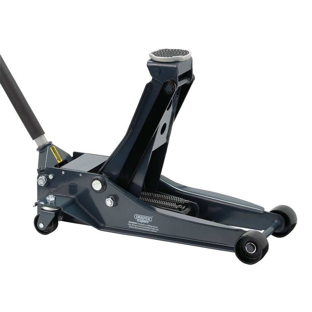 Draper Expert Professional Low Profile Garage Trolley Jack, 4 Tonne 24276