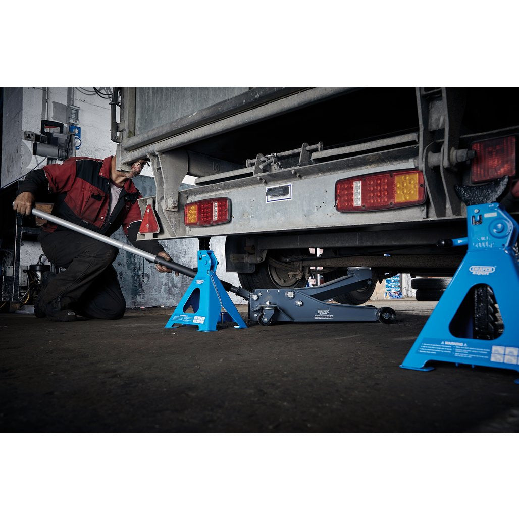 Draper Expert Professional Low Profile Garage Trolley Jack, 4 Tonne 24276