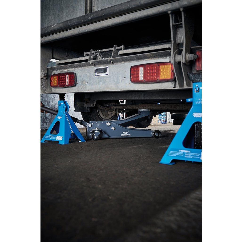Draper Expert Professional Low Profile Garage Trolley Jack, 4 Tonne 24276