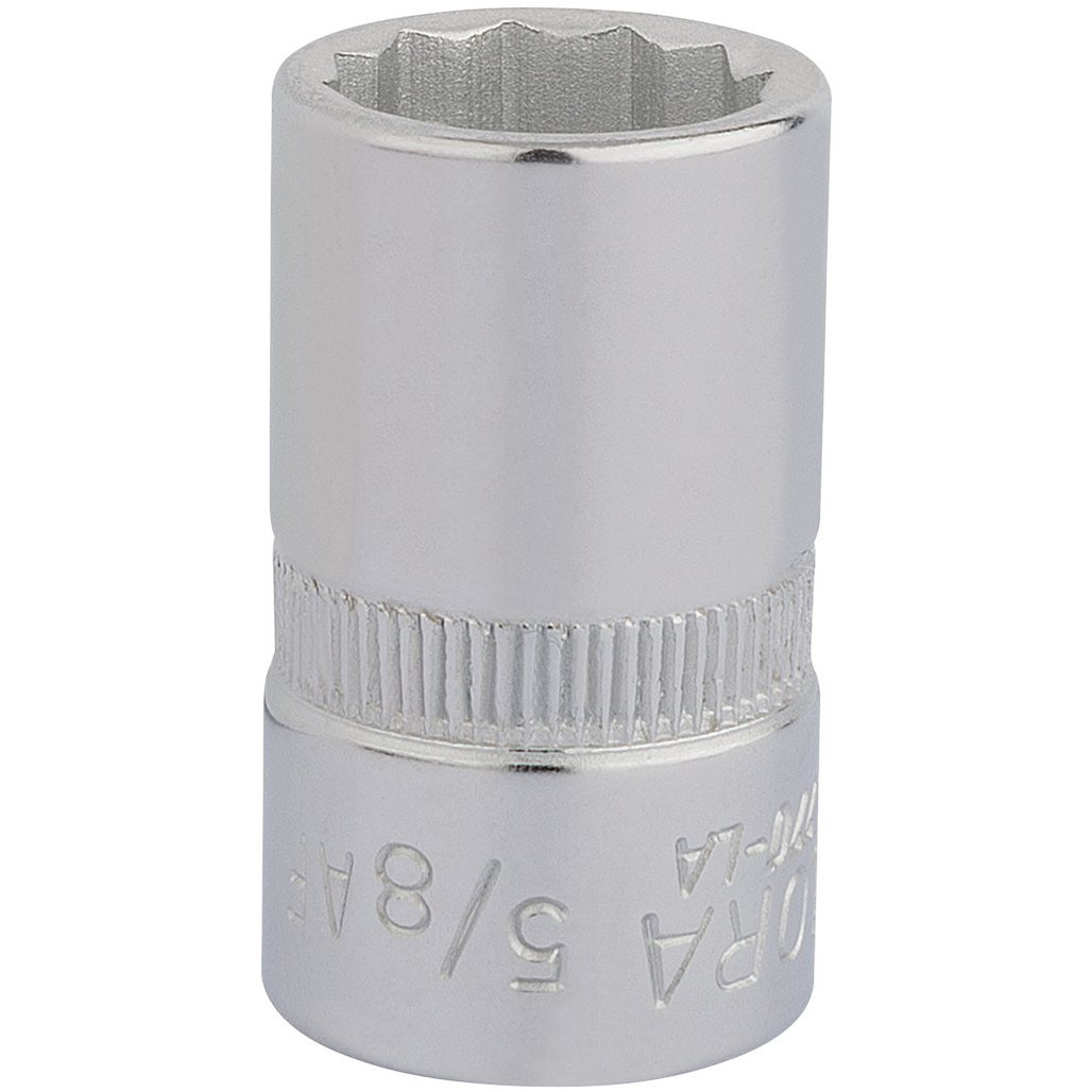 Draper Elora Bi-Hexagon Socket, 1/2" Sq. Dr., 5/8"  24385