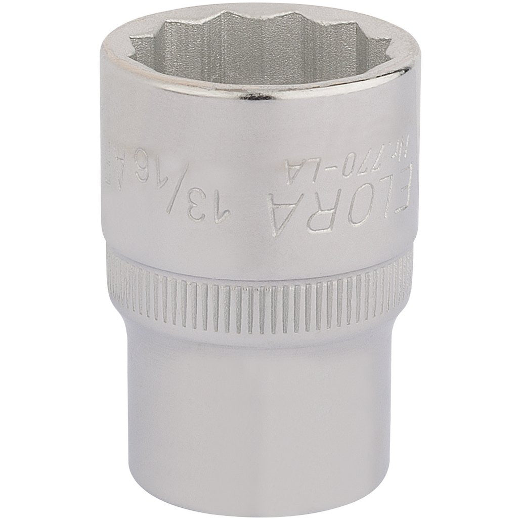 Draper Elora Bi-Hexagon Socket, 1/2" Sq. Dr., 13/16"  24434