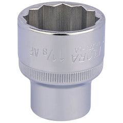 Draper Elora Bi-Hexagon Socket, 1/2" Sq. Dr., 1 1/8"  24492