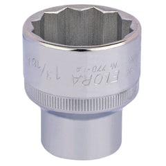 Draper Elora Bi-Hexagon Socket, 1/2" Sq. Dr., 1 3/16"  24509