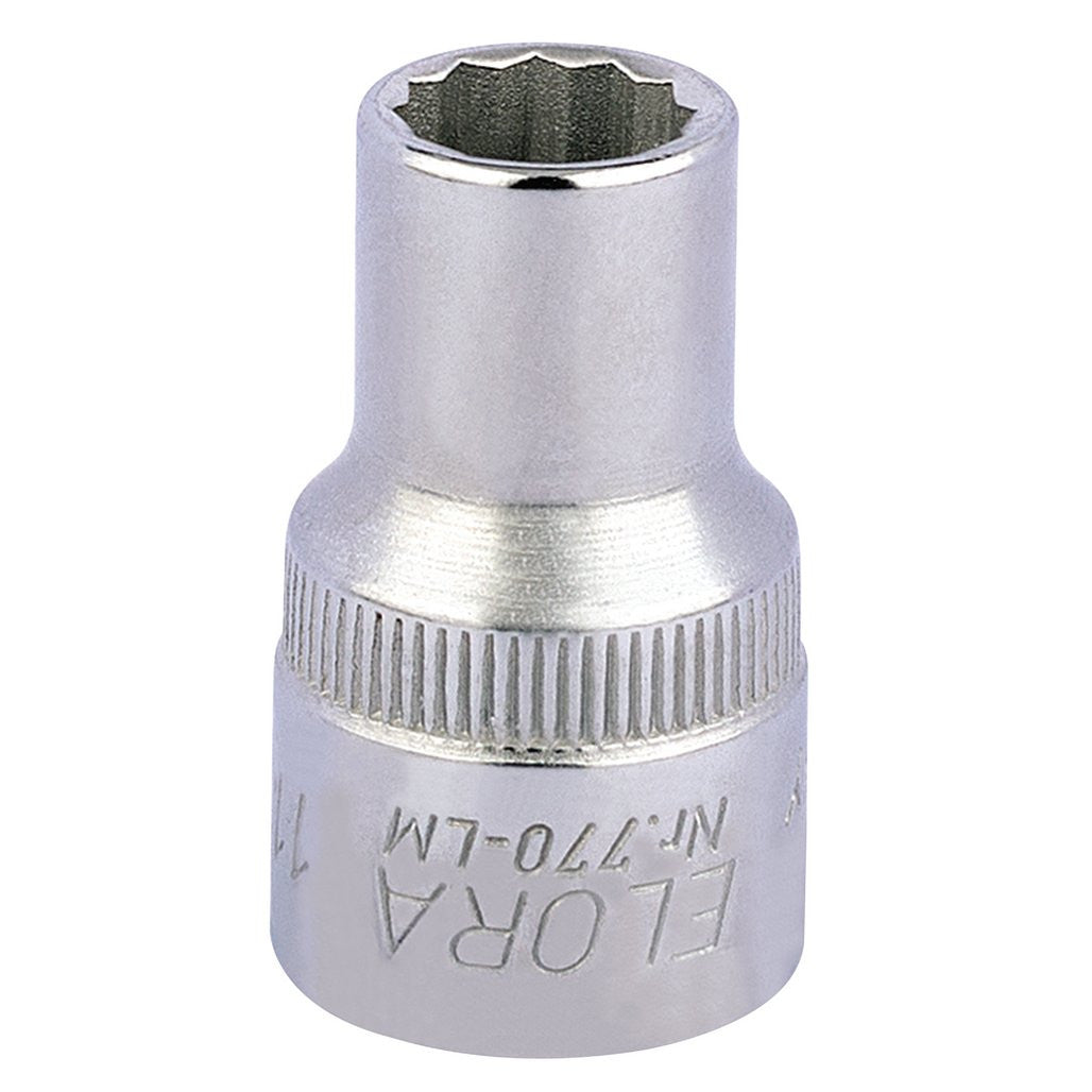 Draper Elora Bi-Hexagon Socket, 1/2" Sq. Dr., 11mm  24567