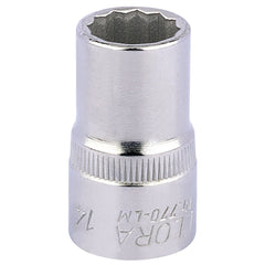 Draper Elora Bi-Hexagon Socket, 1/2" Sq. Dr., 14mm  24591