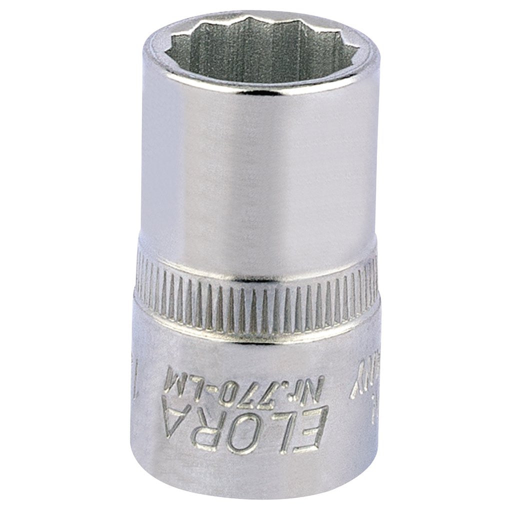 Draper Elora Bi-Hexagon Socket, 1/2" Sq. Dr., 15mm  24608