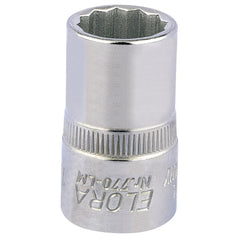 Draper Elora Bi-Hexagon Socket, 1/2" Sq. Dr., 15mm  24608