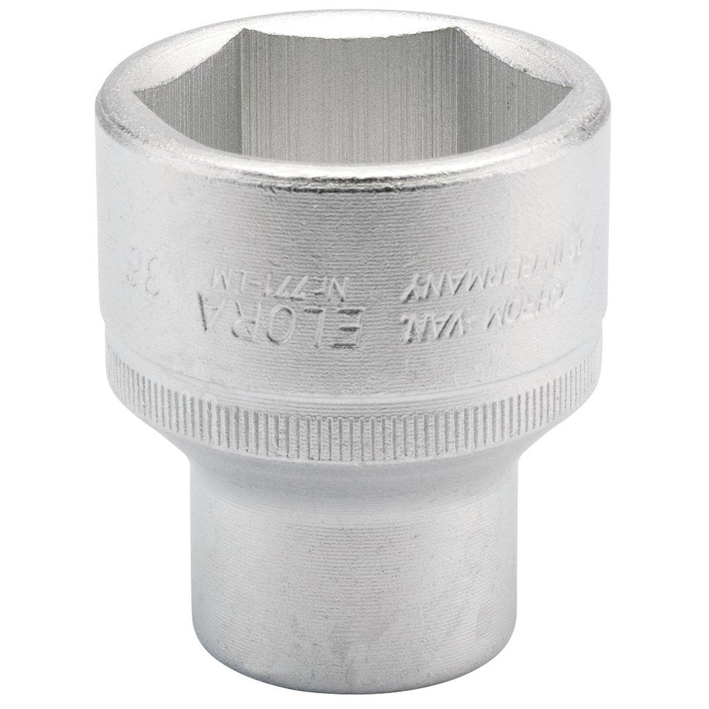 Draper Elora Hexagon Socket, 1/2" Sq. Dr., 36mm (Sold Loose)  24781