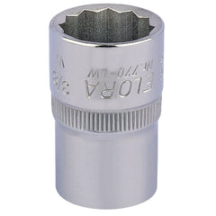 Draper Elora Whitworth Bi-Hexagon Socket, 1/2" Sq. Dr., 3/8"  24830