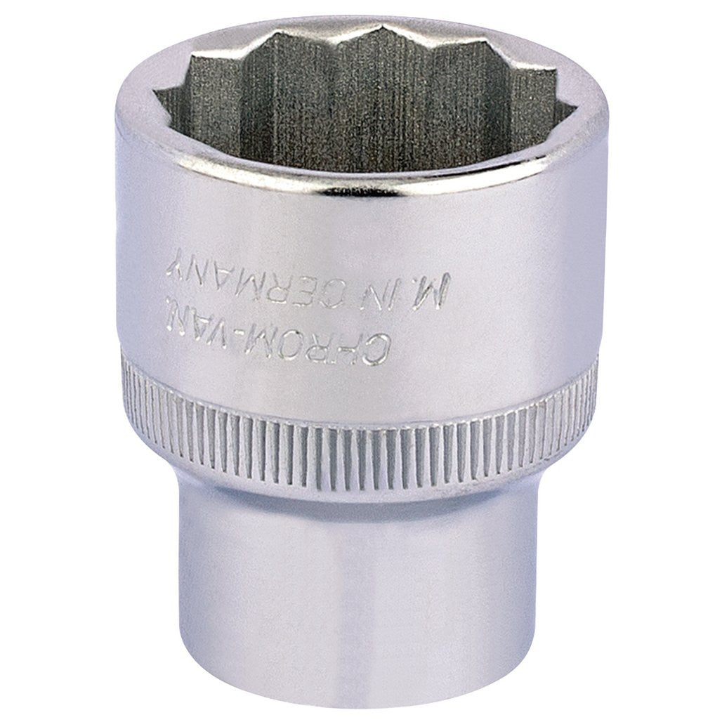Draper Elora Whitworth Bi-Hexagon Socket, 1/2" Sq. Dr., 9/16"  24864