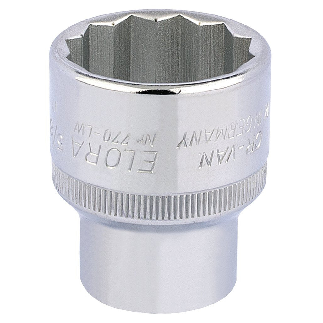 Draper Elora Whitworth Bi-Hexagon Socket, 1/2" Sq. Dr., 5/8"  24872